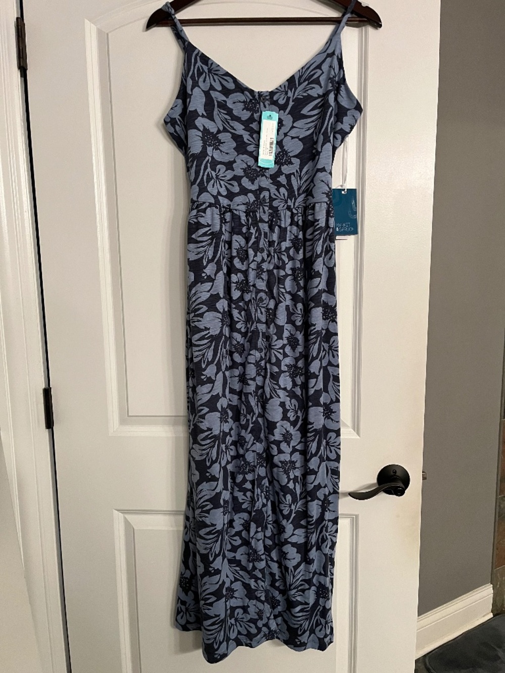 Mira Spaghetti Strap Maxi Dress